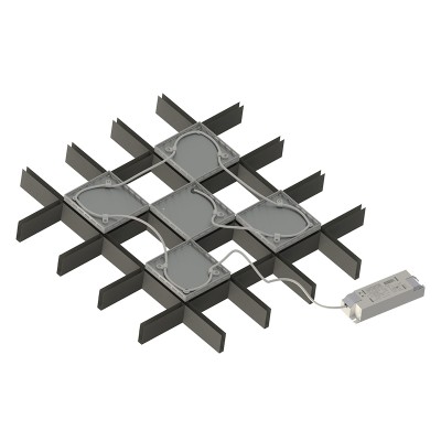 Светильник LED-GR W40/4000K 90х90х40 5 модулей Светильник LED-GR W40/4000K 90х90х40 5 модулей