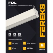 Светильник FDL 01 45-850-C110 IP54