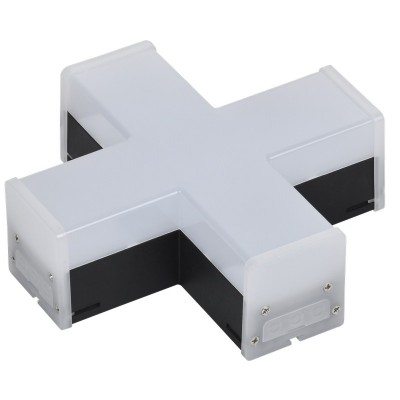 Светильник X-образный LIGHTING 1010 12/4000К 180х180х58 черный Светильник X-образный LIGHTING 1010 12/4000К 180х180х58 черный