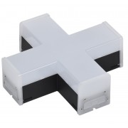 Светильник X-образный LIGHTING 1010 12/6500К 180х180х58 черный