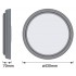 Светодиодный светильник Smart WiFi ORBIS PLATE RD430 TW GR Светодиодный светильник Smart WiFi ORBIS PLATE RD430 TW GR
