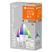 Светодиодная лампа Smart+WiFi Candle Multicolour 40 5W/2700-6500K (x3) E14