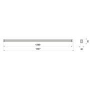 Светильник DP Eco Class Slim 57W 840 230V IP65