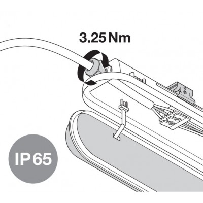 Светильник DP Value 1500 25 W 4000 K IP65 Светильник DP Value 1500 25 W 4000 K IP65