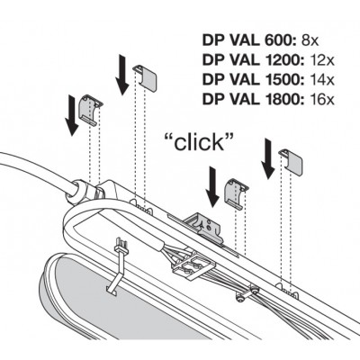 Светильник DP Value 600 9 W 4000 K IP65 Светильник DP Value 600 9 W 4000 K IP65