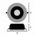 Даунлайт DL UGR19 DN155 PFM 14W/840 WT IP54 Даунлайт DL UGR19 DN155 PFM 14W/840 WT IP54