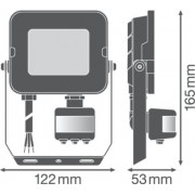 Прожектор FL COMP SEN V 20W 840 SYM 100 BK