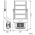 Прожектор FL MAX LUM 1200W 757 Sym 30 Wal Прожектор FL MAX LUM 1200W 757 Sym 30 Wal