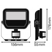 Прожектор FL PFM S 20W/4000K SYM 100 BK