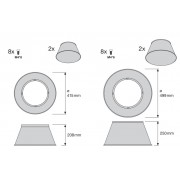 Отражатель ALU REFLECTOR 1552-10W HIGH BAY g3