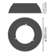 Отражатель REFL 166W 80DEG SI HB Compact V