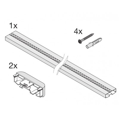LINEAR IndiviLED D Dali 1500 25W/3000K LINEAR IndiviLED D Dali 1500 25W/3000K