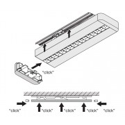 Светильник LINEAR IndiviLED D/I 1200 42W/3000K