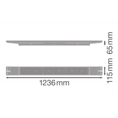 Светильник LOW BAY FLEX PRF 1200 P 73W 840 VW Светильник LOW BAY FLEX PRF 1200 P 73W 840 VW