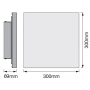 Светодиодная панель Smart WiFi PLANON FRAMELESS 30X30 RGB TW