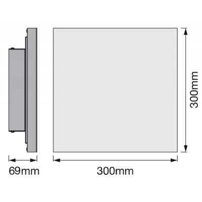 Светодиодная панель Smart WiFi PLANON FRAMELESS 30X30 TW Светодиодная панель Smart WiFi PLANON FRAMELESS 30X30 TW