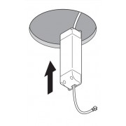 SP LED DK FIX 7W/3000K 230V IP44 LEDV