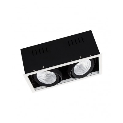 Спот светильник SP MULTI 2 x 30W/3000K FL WT/BK Спот светильник SP MULTI 2 x 30W/3000K FL WT/BK