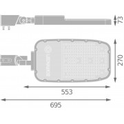 Светильник SL AREA Spd XL V 150W 727 RV35ST Gy