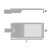Светильник SL FLEX LA P 158W 727 RW35ST WAL