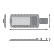 Светильник URBAN Lite XL 150W 840 IP65 Gy