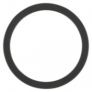 Накладка декоративная Ring 250 BK SF BLKH