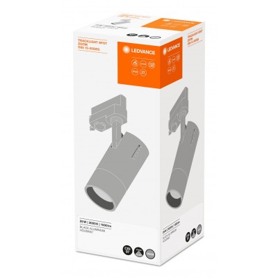 Трековый светильник TRACK Spot ZOOM DIM D85 25 W 3000 K 97R BK Трековый светильник TRACK Spot ZOOM DIM D85 25 W 3000 K 97R BK