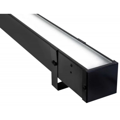 Светильник Слимлайт линейный 30W-3350Lm 6000-6500К Микропризма чёрный Светильник Слимлайт линейный 30W-3350Lm 6000-6500К Микропризма чёрный